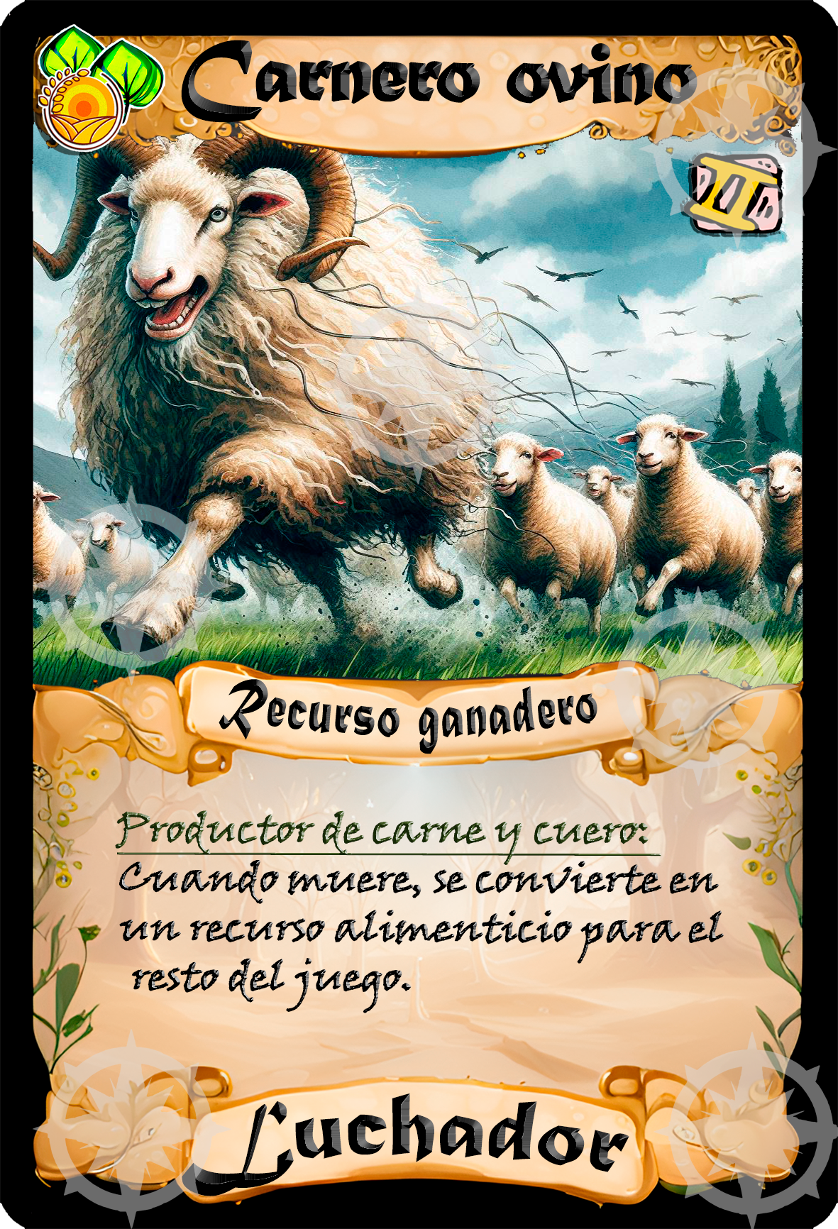 Carnero ovino