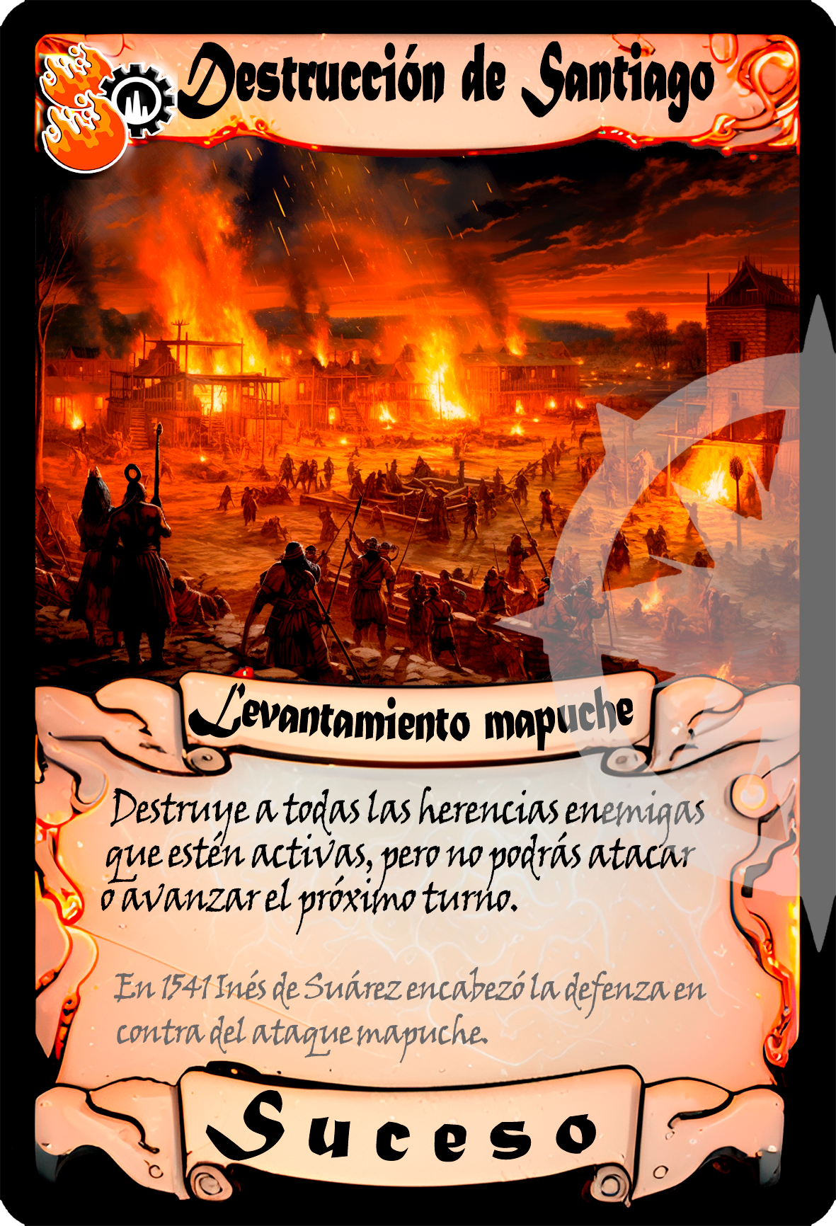 Destrucción de santiago