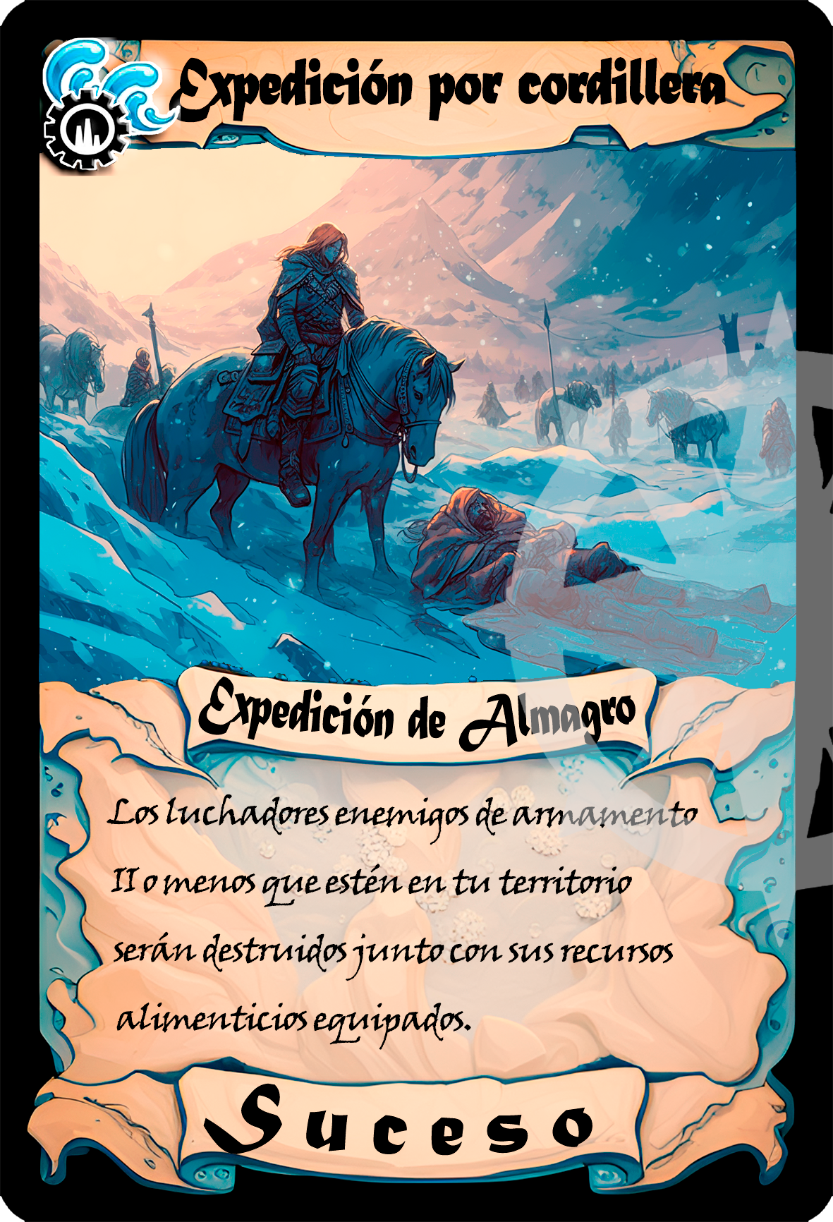 Expedición por cordillera