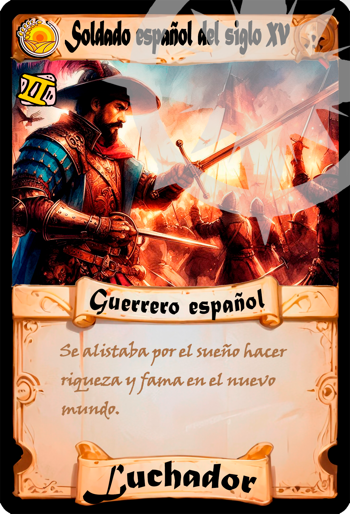 Soldado español del siglo XV