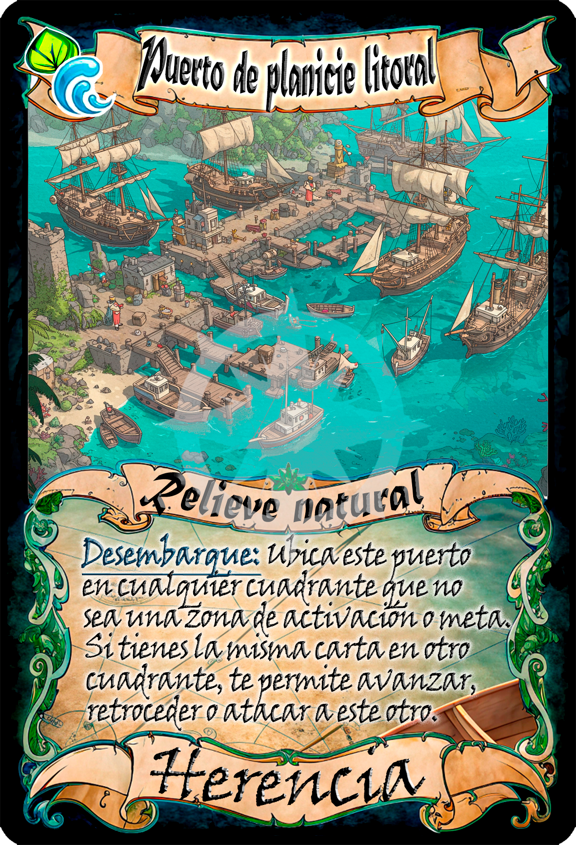 Puerto de planicie litoral