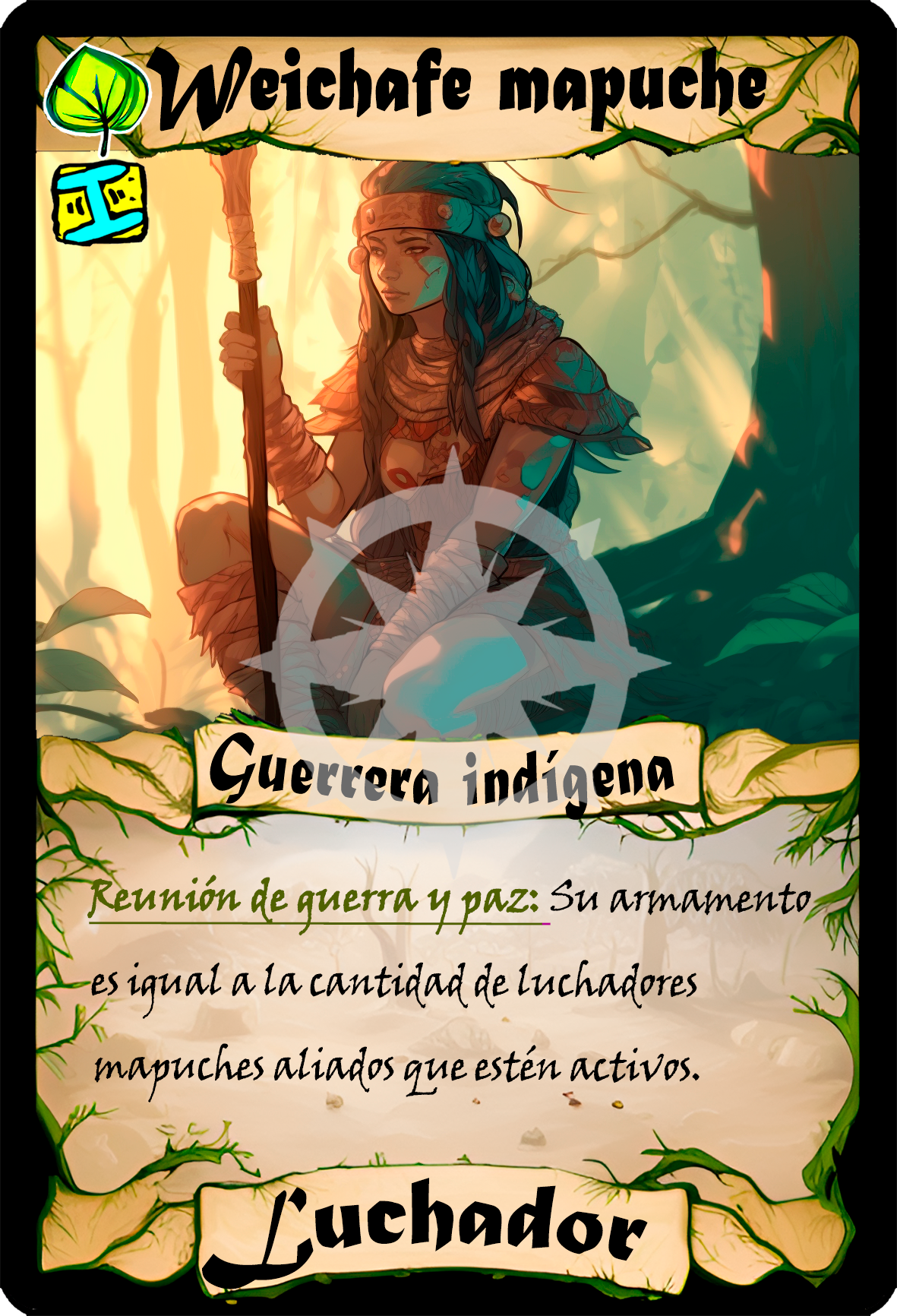 Weichafe mapuche