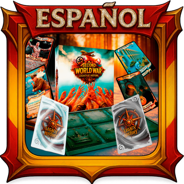 Legacy of history-Juego de cartas-"Segunda guerra mundial" (Despacho a domicilio).